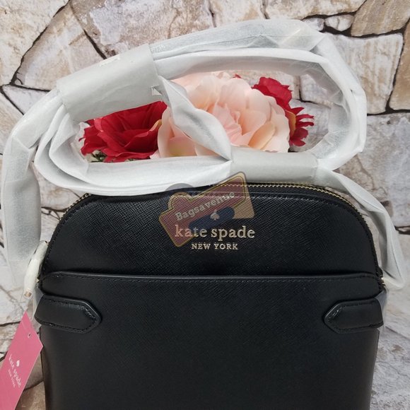 Dome Crossbody Staci Black Zipper Kate Spade - Picture 4 of 13